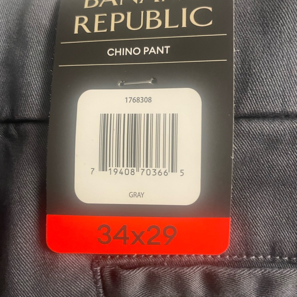 Banana Republic Gray Chinos Straight Leg - Picture 6 of 10